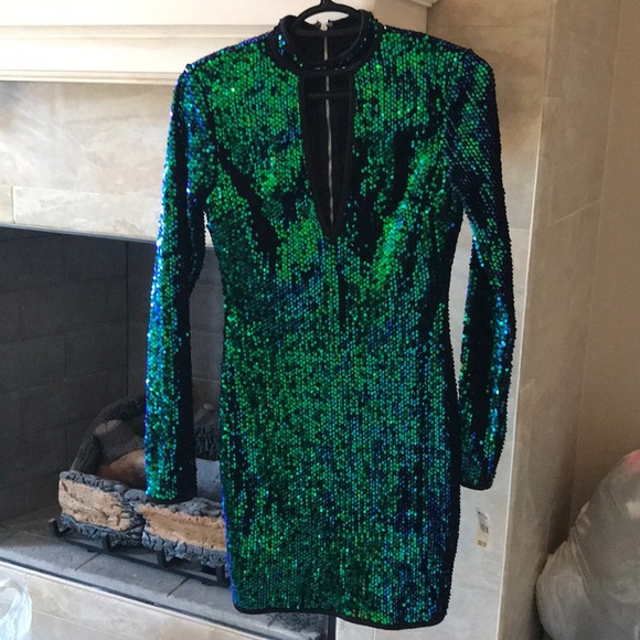 Multi Color sequins Dress - Picture 3 of 8